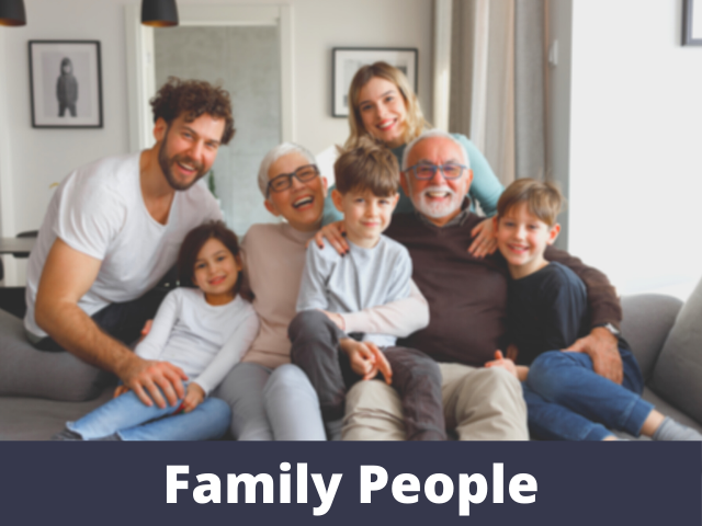 Family discussing long-term asset protection planning